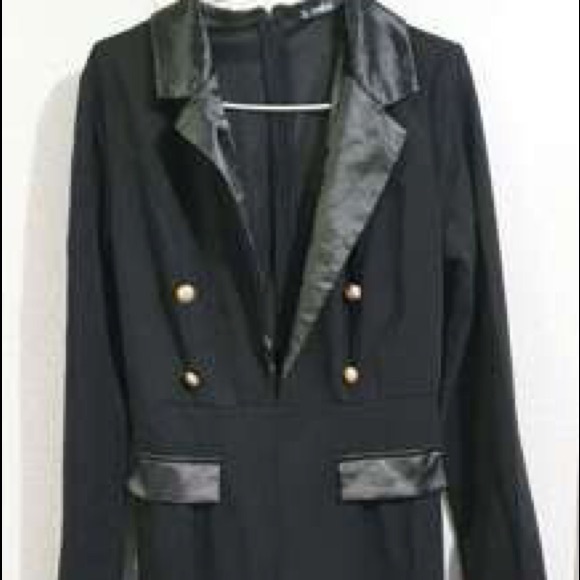 🌺 Double Breasted Skinny Leg Jumpsuit - Picture 10 of 12